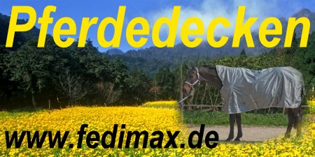 Pferdedecken - Landschaft